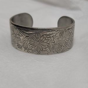 Salisbury Pewter April Cuff Bracelet